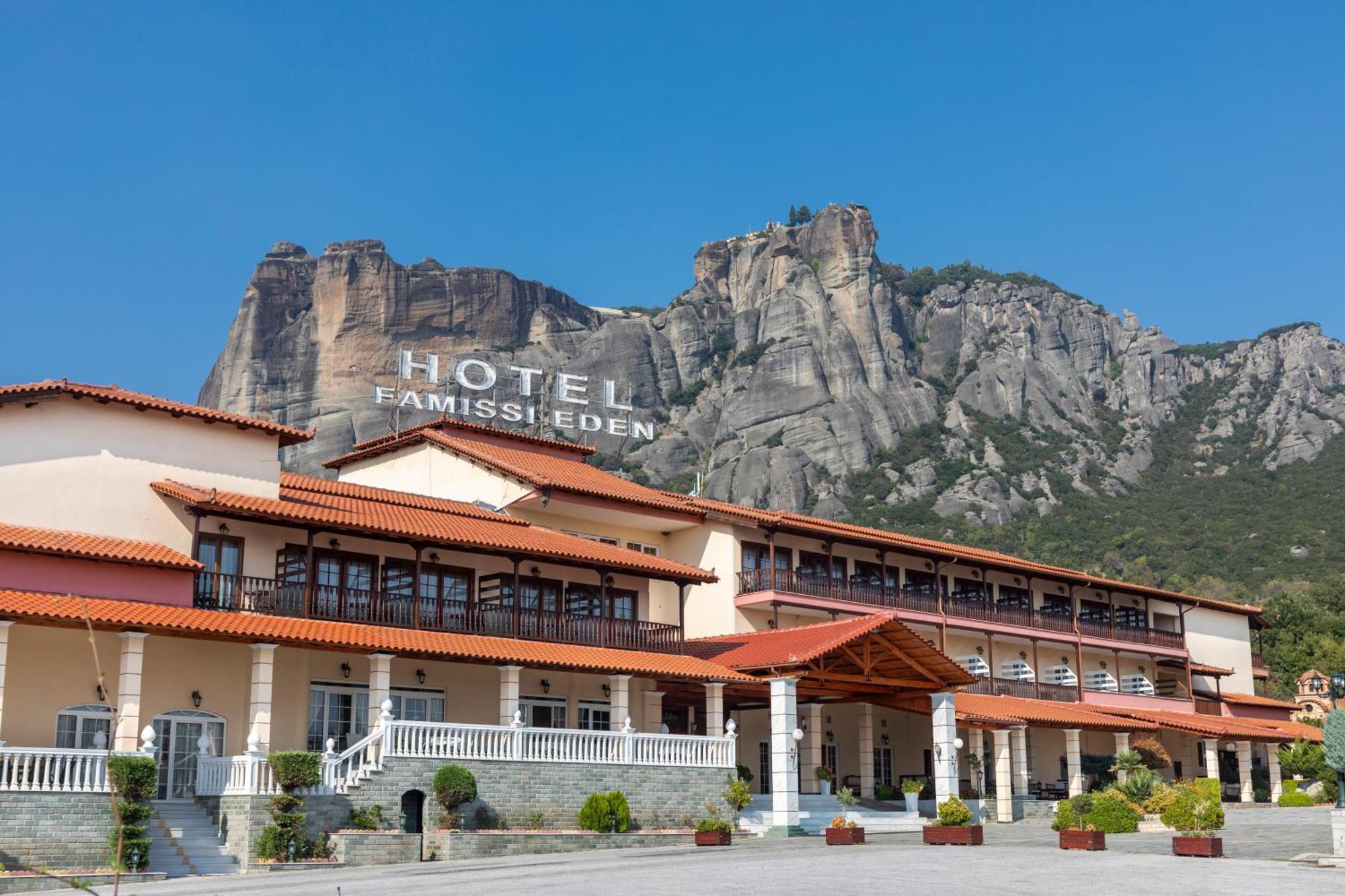 Famissi Eden Hotel Kalambáka Kültér fotó