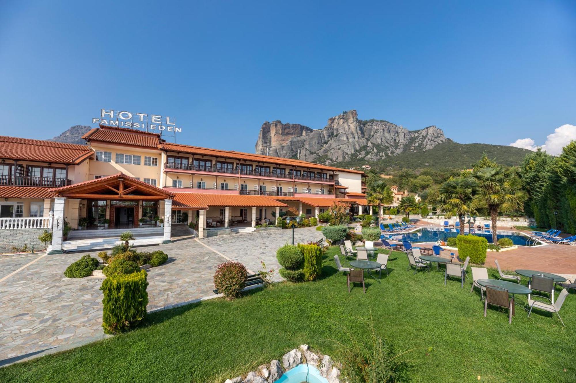 Famissi Eden Hotel Kalambáka Kültér fotó