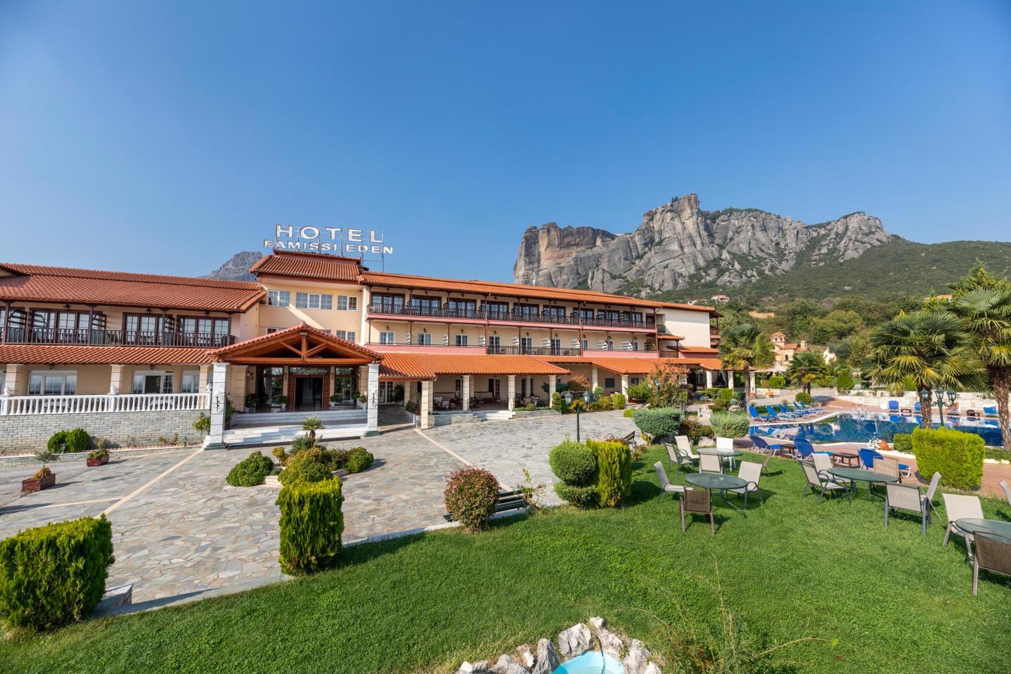 Famissi Eden Hotel Kalambáka Kültér fotó